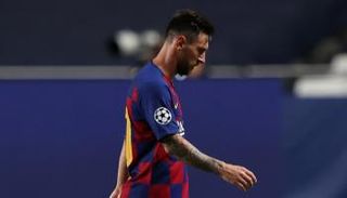 ليونيل ميسي قائد برشلونة