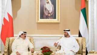 الملك حمد بن عيسى آل خليفة والشيخ محمد بن زايد آل نهيان