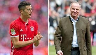 كارل هاينز رومينيجه وروبرت ليفاندوفسكي