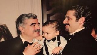 رفيق الحريري ونجله سعد الحريري - أرشيفية