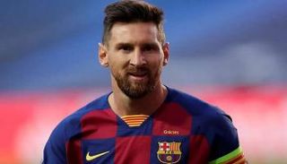 ليونيل ميسي قائد برشلونة