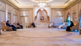  الشيخ عبدالله بن زايد آل نهيان يستقبل نظيره الألماني هايكو ماس 