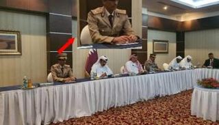 الإرهابي القطري حمد عبدالله بن فطيس المري العميد بالقوات الخاصة