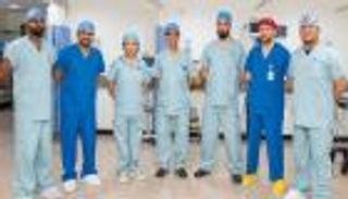 استئصال ورم يعادل نصف حجم الدماغ من خمسينية في الإمارات