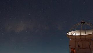 التلسكوب الراديوي بمرصد أتاكاما في تشيلي