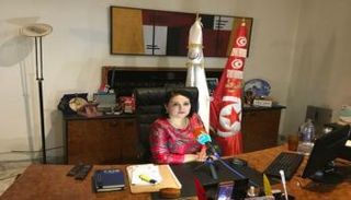 بدرة قعلول رئيسة المركز الدولي للدراسات الاستراتيجية والأمنية 