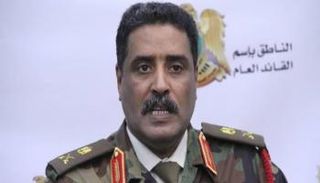 اللواء أحمد المسماري المتحدث باسم الجيش الوطني الليبي