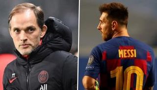 ميسي قائد برشلونة وتوخيل مدرب سان جيرمان