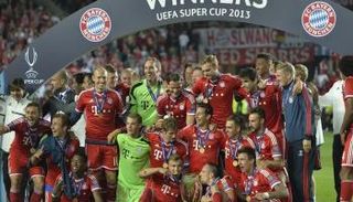 بايرن ميونيخ توج بالسوبر الأوروبي مرة وحيدة عام 2013