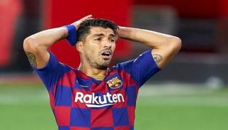 لويس سواريز لاعب برشلونة الإسباني