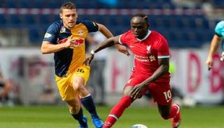 من مباراة ليفربول وسالزبورج