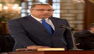  رئيس الوزراء التونسي المكلف هشام المشيشي خلال حلف اليمين