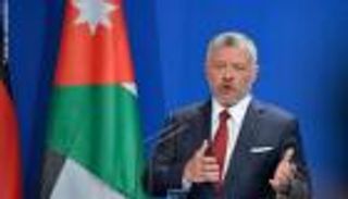 العاهل الأردني يدعم أمن مصر  و"استقلال" العراق