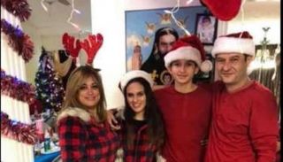  المصري ماجد غالي مع عائلته في أمريكا