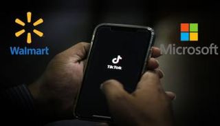 شعارات شركات مايكروسوفت وتيك توك وول مارت