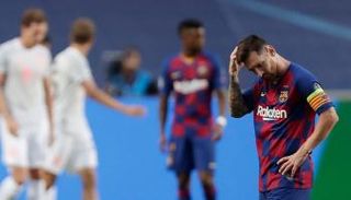 ليونيل ميسي قائد برشلونة