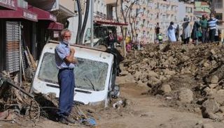 الفيضانات بشمال شرقي تركيا 