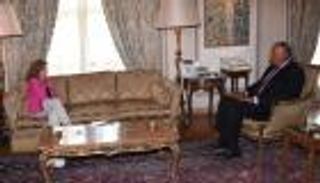 شكري لـ"ويليامز": مصر تدعم أي خطوة للتهدئة في ليبيا