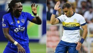 عبدالرزاق حمدالله هداف النصر وبافيتيمبي جوميز نجم الهلال