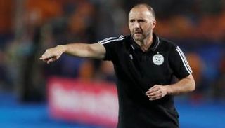 جمال بلماضي مدرب منتخب الجزائر