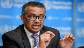 المدير العام لمنظمة الصحة العالمية تيدروس أدهانوم جيبريسوس