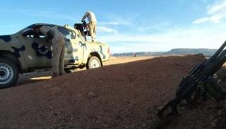 دوريات صحراوية تابعة للجيش الوطني الليبي