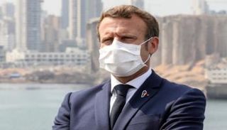 الرئيس الفرنسي إيمانويل ماكرون