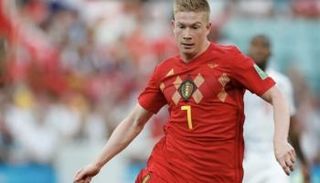 كيفن دي بروين لاعب منتخب بلجيكا