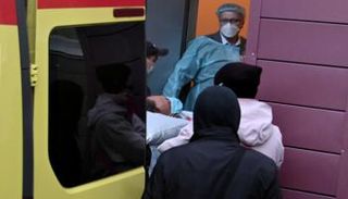 جانب من نقل المعارض الروسي أليكسي نافالني للعلاج بألمانيا - رويترز