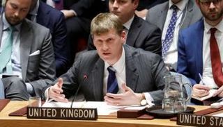 نائب المندوب البريطاني الدائم في الأمم المتحدة السفير جوناثان آلين