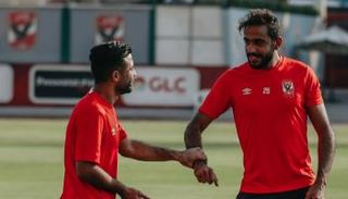 محمود عبدالمنعم كهربا لاعب الأهلي المصري