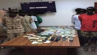 عناصر من مليشيات القوة المشتركة أوقفتهم قوات باشا أغا