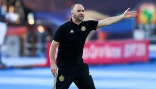 جمال بلماضي مدرب منتخب الجزائر 