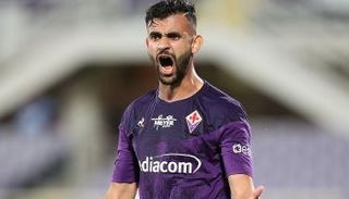 رشيد غزال لاعب ليستر سيتي المعار لفيورنتينا الإيطالي