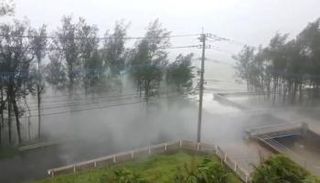 إعصار "هايشن" يضرب اليابان