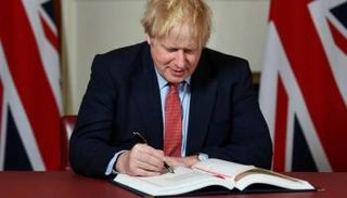  رئيس الوزراء بوريس جونسون