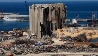 آثار انفجار مرفأ بيروت