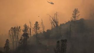 الحرائق في كاليفورنيا 