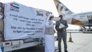 المساعدات الإماراتية لمكافحة كورونا