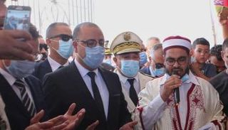 المشيشي شارك بتشييع جنازة شهيد سوسة