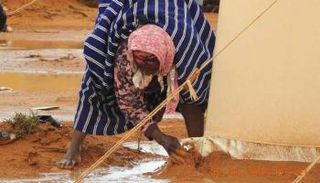 مخيم لأهالي تاورغاء - أرشيفية