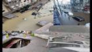 فيضانات وسيول عارمة تغرق العاصمة الجزائرية