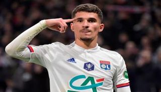 حسام عوار لاعب ليون الفرنسي