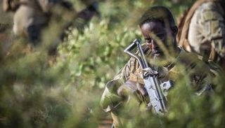 جندي تابع لقوات دنب الصومالية