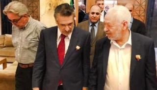 راشد الغنوشي ونبيل  القروي