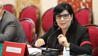 عبير موسي زعيمة الحزب الدستوري الحر في تونس