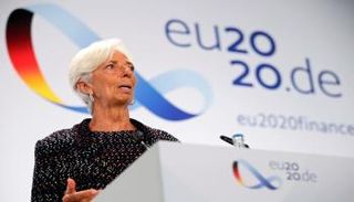 كريستين لاجارد رئيسة البنك المركزي الأوروبي