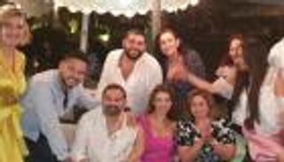 بالصور.. أمير شاهين يحتفل بخطوبته بحضور نجوم الفن