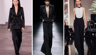 التوكسيدو النسائي موضة عام 2020