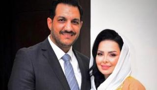 ديانا كرزون وزوجها الإعلامي معاذ العمري